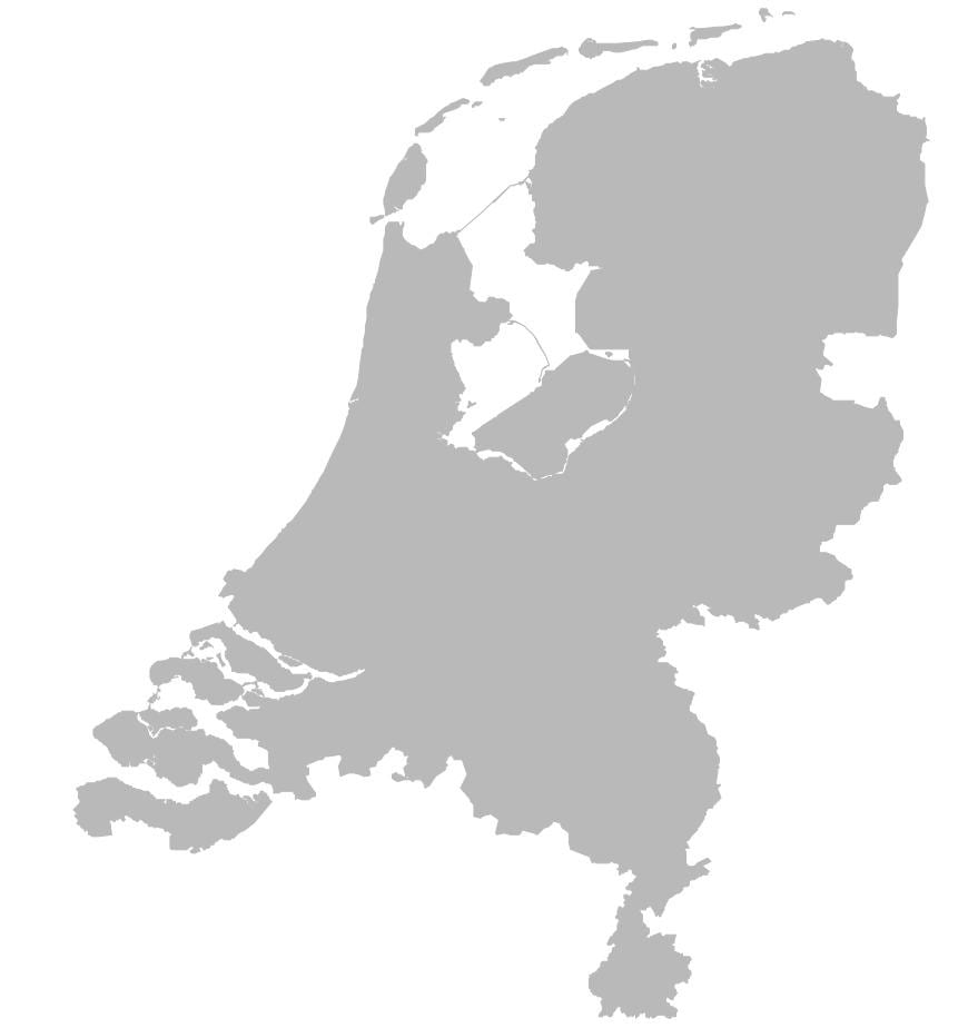 Niederlande-Vektor-Karte