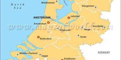 Flughäfen in Niederlande anzeigen
