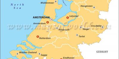 Flughäfen in Niederlande anzeigen