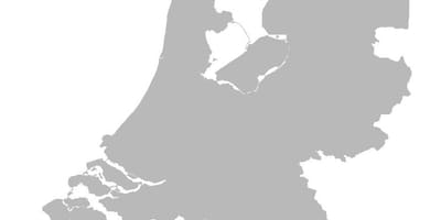 Niederlande-Vektor-Karte